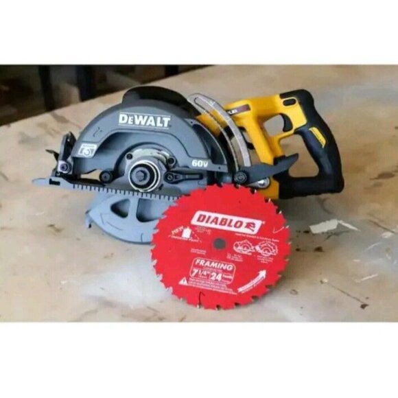 Diablo 7-1/4in. x 24-Teeth Tracking Point Framing Saw Blade for Wood - Picture 5 of 13